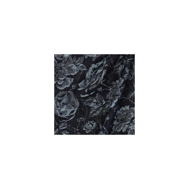 Denim Jacquard Flowers, Jeans