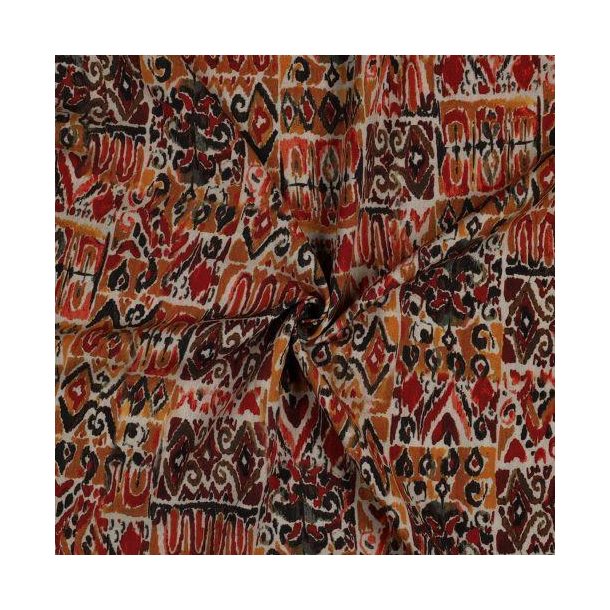 Radiance/viscose digital Aztec, Multicolour