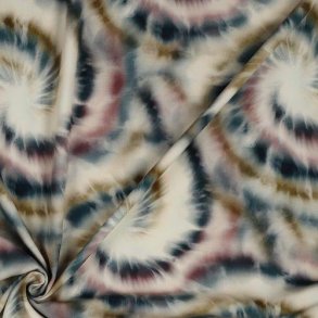 Radiance/viscose digital Tie Dye, Multicolour