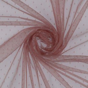 Fine Tule/tyl prikker, Old blush