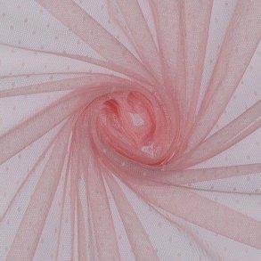 Fine Tule/tyl prikker, Light rose