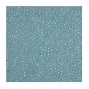 Double gauze Aqua m/prikker