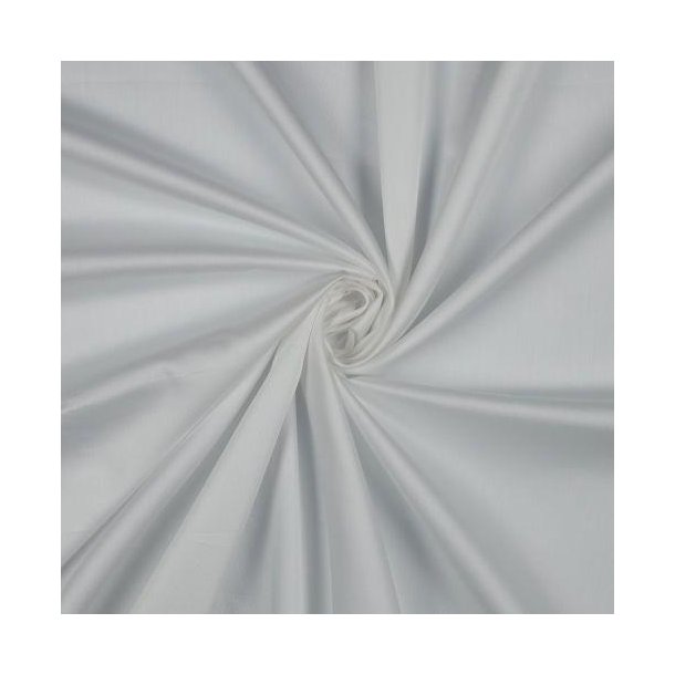 Cotton satin, Optical white