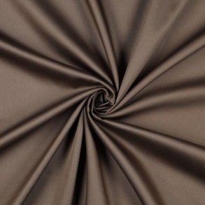 Cotton satin, Toffee