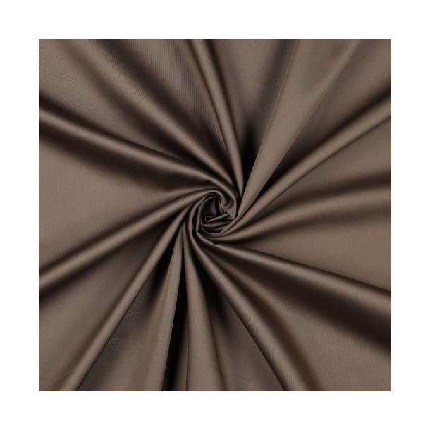 Cotton satin, Toffee