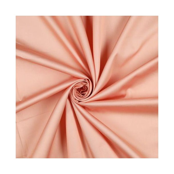 Cotton satin, Salmon