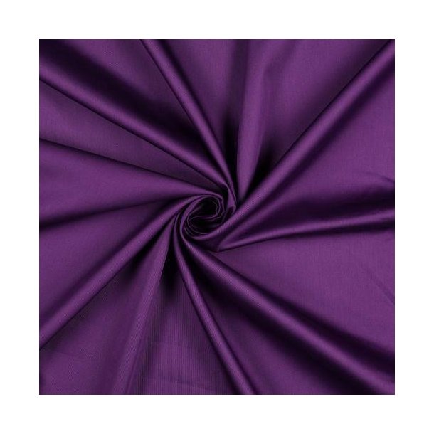 Cotton satin, Dark purple
