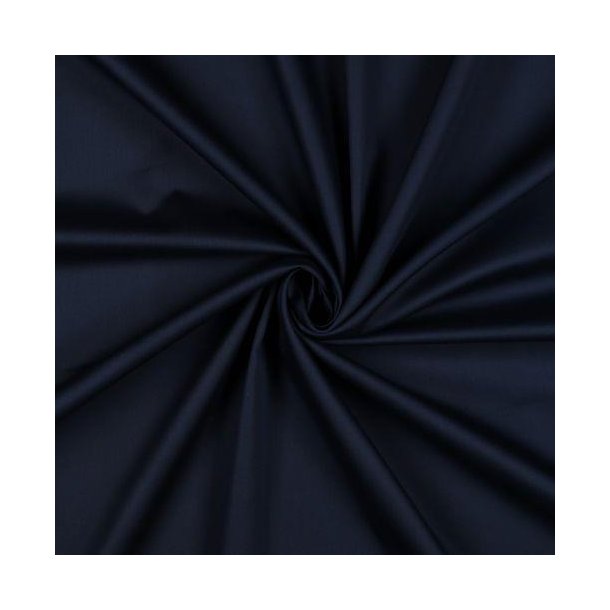 Cotton satin, Navy