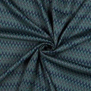 Knitted Jacquard, Dark cobalt