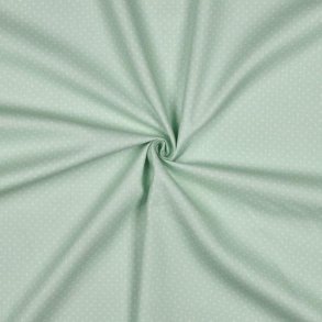 Poplin Petit sm� prikker, Mint