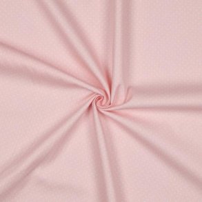 Poplin Petit sm� prikker, Light rose