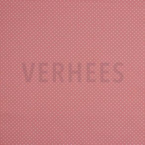 Poplin Petit sm� prikker, Blush