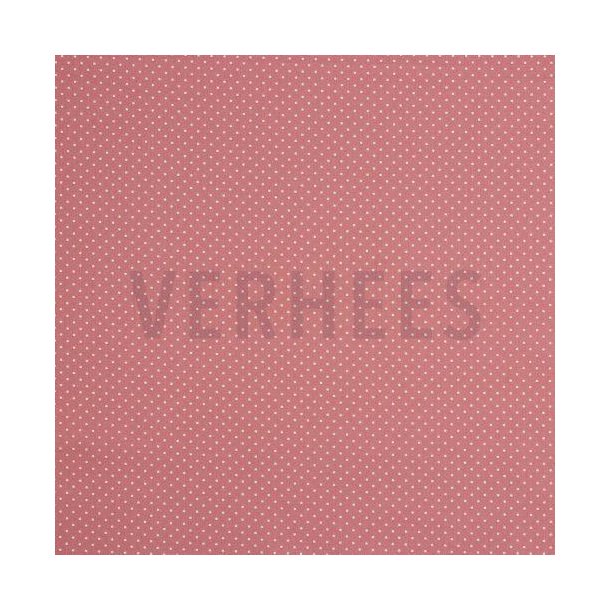 Poplin Petit sm� prikker, Blush