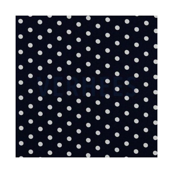 Poplin Prik, Navy