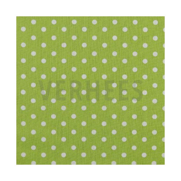 Poplin Prik, Lime