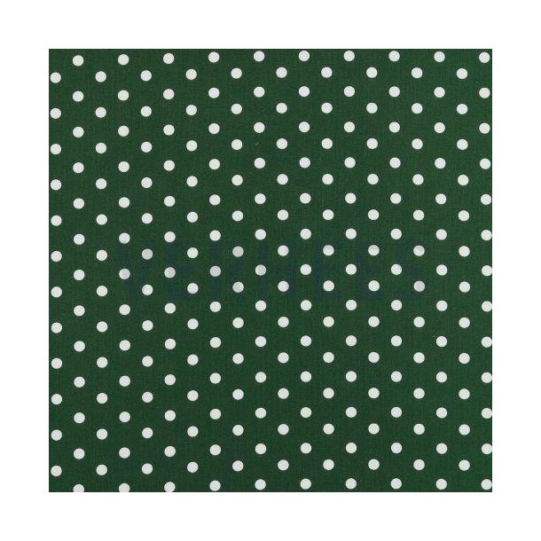 Poplin Prik, Dark green