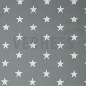 Poplin Stars, Grey