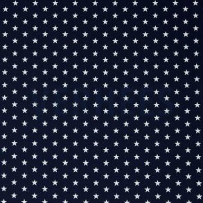 Poplin Petit stars, Navy