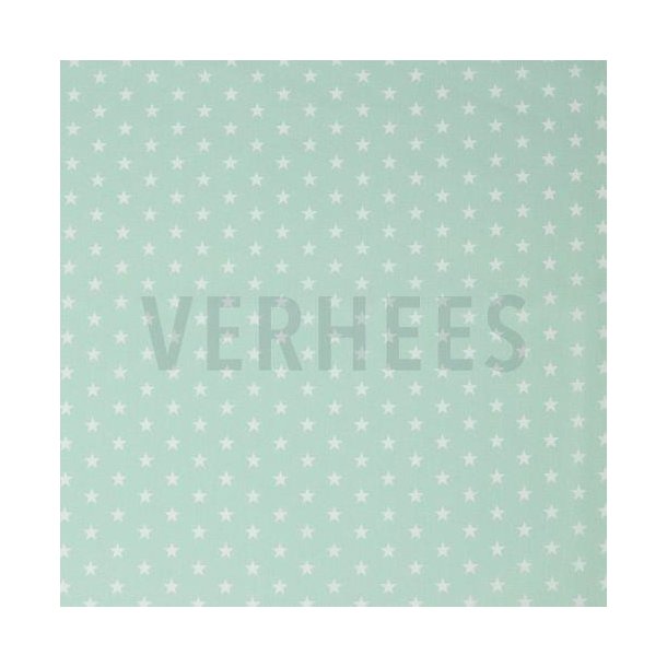Poplin Petit stars, Mint