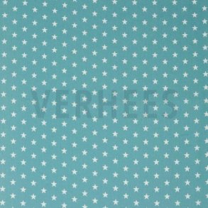 Poplin Petit stars, Old green