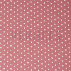 Poplin Petit stars, Blush