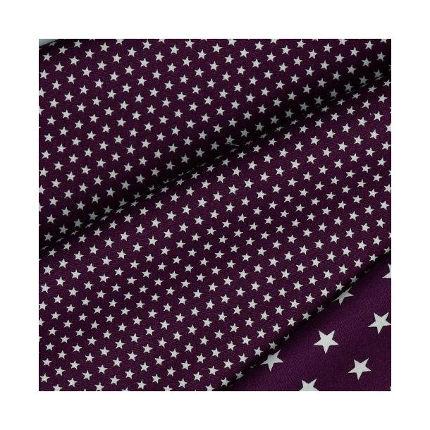 Poplin Mini stars Purple