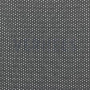 Poplin Mini stars Grey