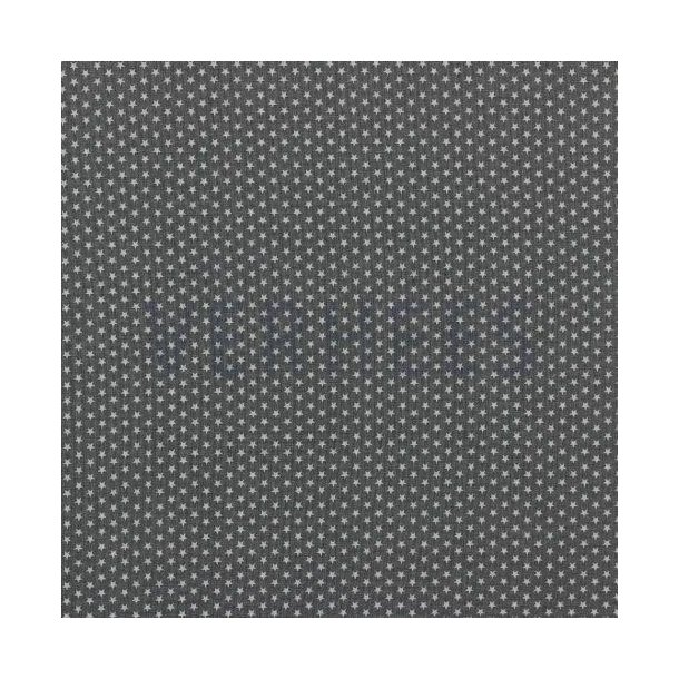 Poplin Mini stars Grey