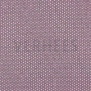 Poplin Mini stars, Lilac