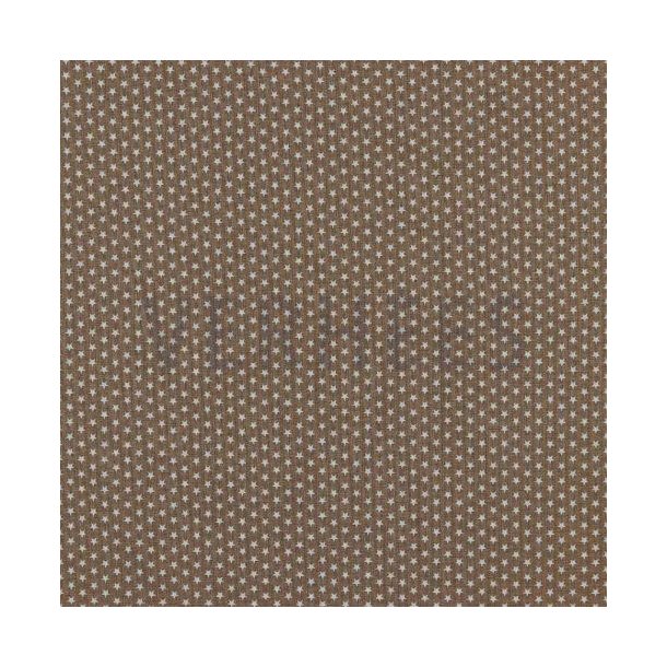 Poplin Mini stars Taupe