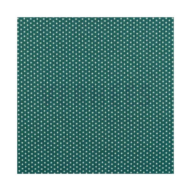 Poplin Mini stars, Petrol