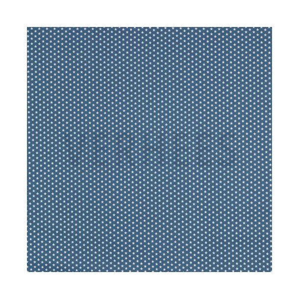 Poplin Mini stars Blue