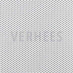 Poplin Mini stars White/navy