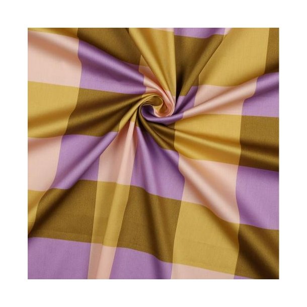 Cotton satin ternet, Olive