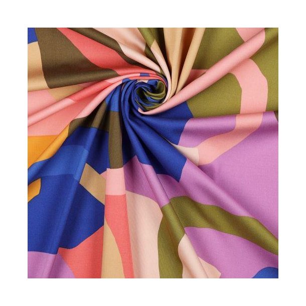 Rosella/viscose stretch Natural Flow; Moss green