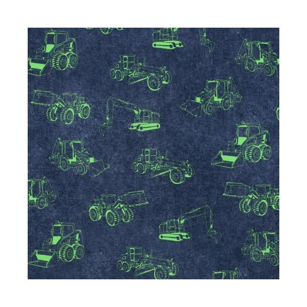 �kotex bomulds jersey Work vehicles, Navy