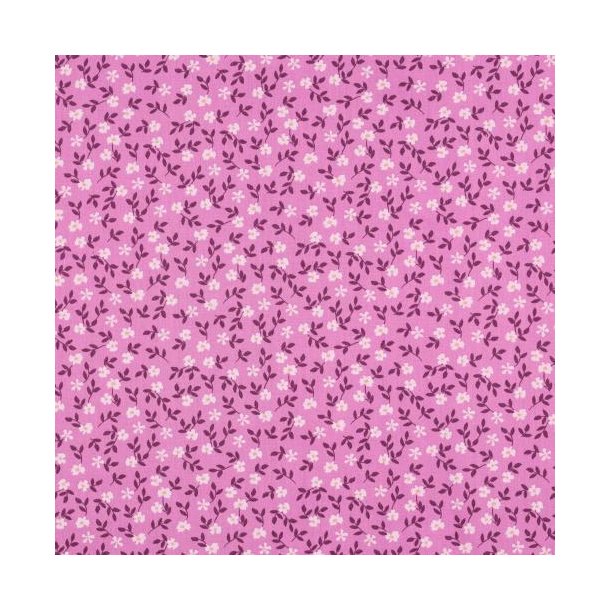 Gots Poplin Flowers, purple