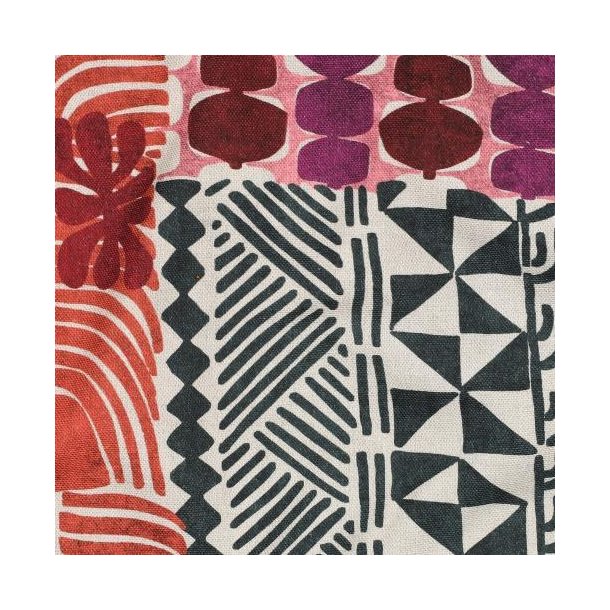 Canvas digital Abstract, Red