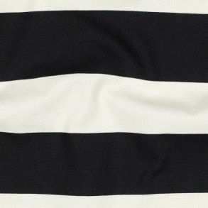 Canvas Stripes, Black/offwhite