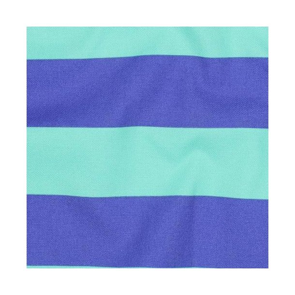 Canvas Stripes, Mint/Blue