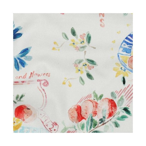 Canvas Digital Fruits, Ecru