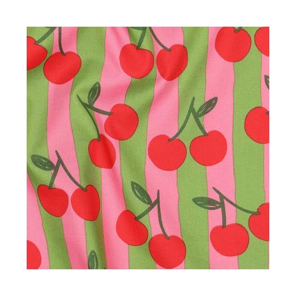 Fine poplin Fruit, Pink