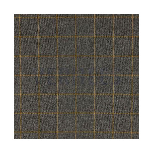 Check, Grey melange/okker