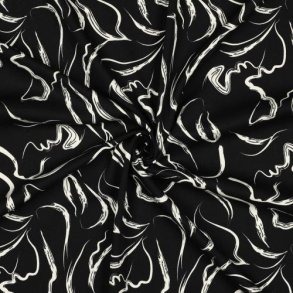 Rosella stretch Abstract, Black
