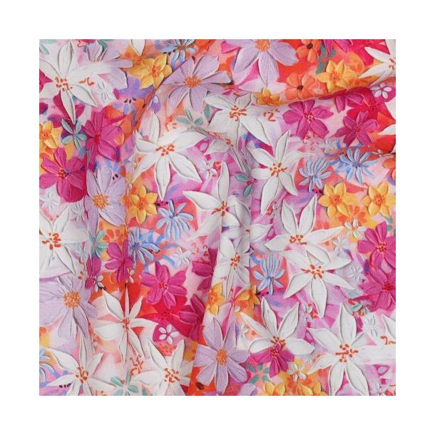 Radiance digital Flowers, Fuchsia