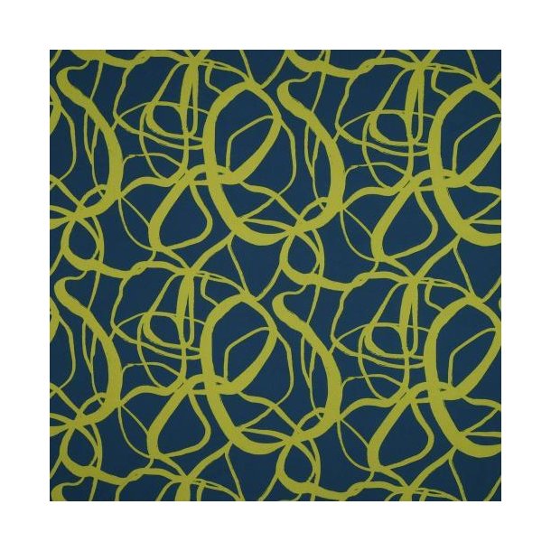 Magnolia stretch abstract, Petrol