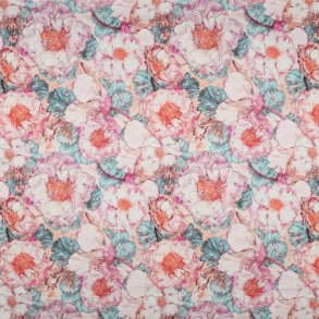 Cotton satin digital Japanese Anamona, Nerida Hansen