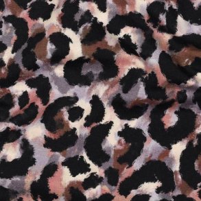 �kotex bomulds jersey Animal skin, Lavender