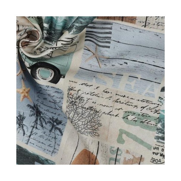 Canvas Digital Beach, Ecru