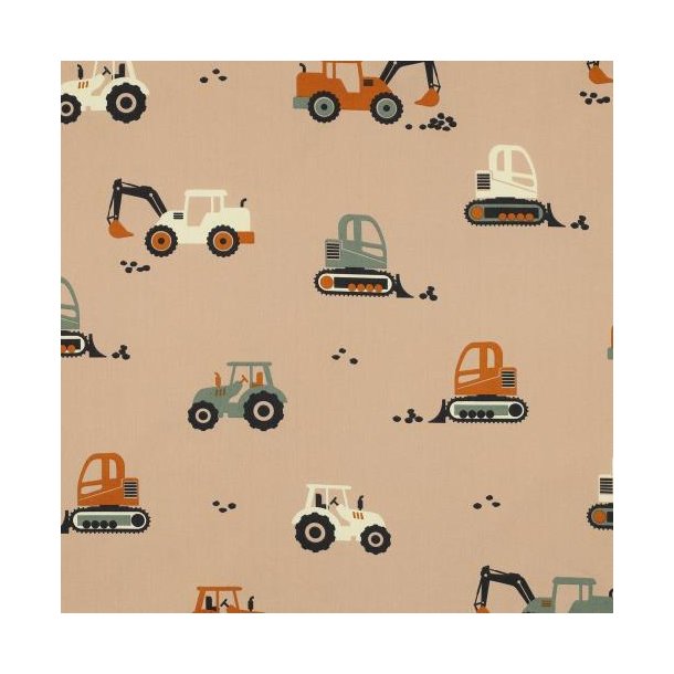 Fine poplin vehicles, Beige